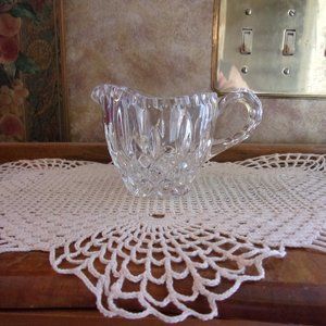 Gorham Lady Anne Crystal Creamer Syrup Pitcher